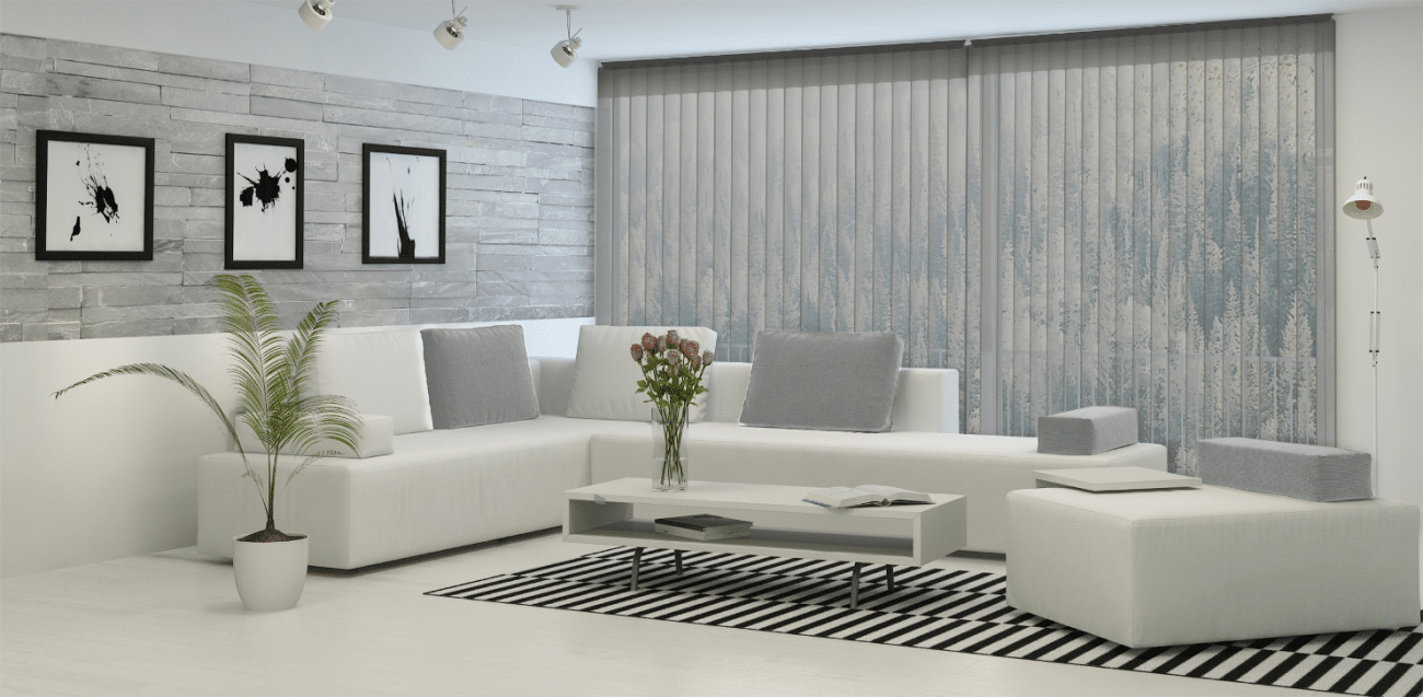 پرده دیکی چاپی