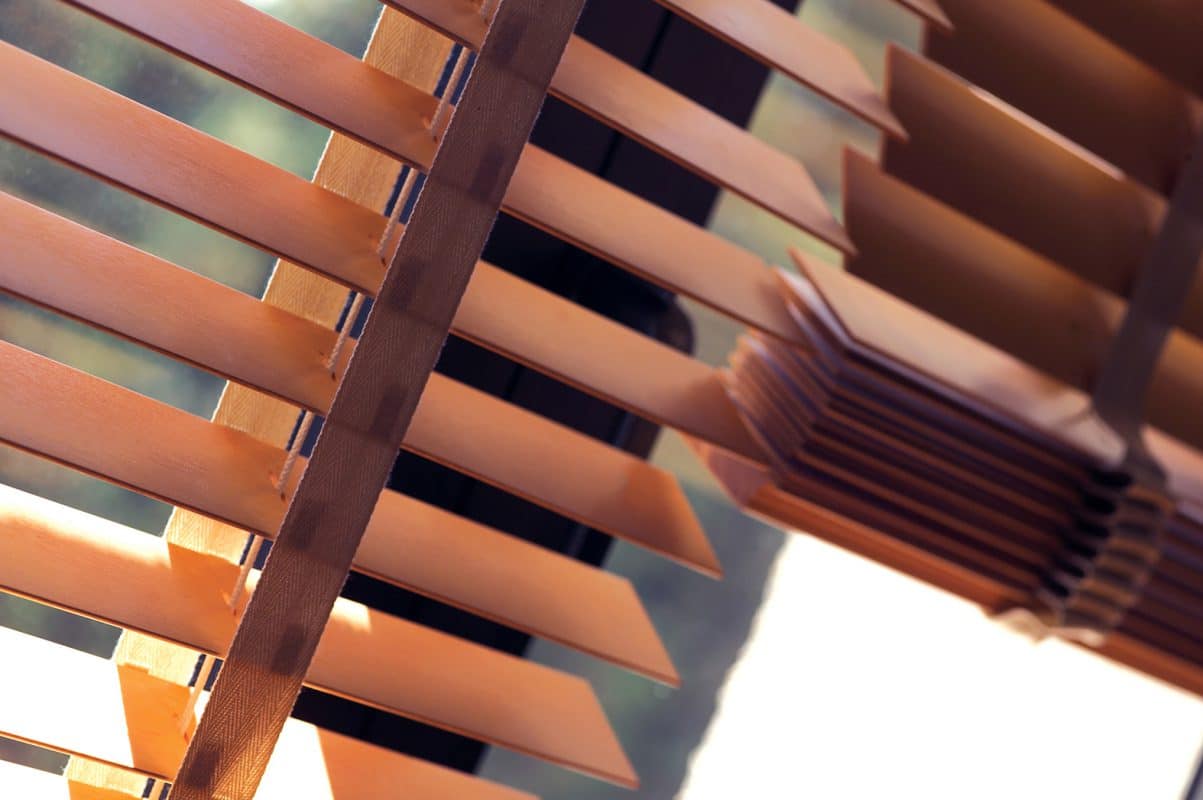 پرده افقی کرکره ای