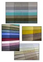 انواع رنگبندی پرده ورتیکال لانه زنبوری3