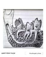 نوع پرده سیلوئت تصویری