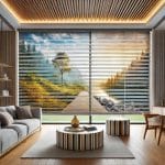 پرده زبرا تصویری