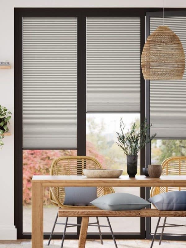 پرده پلیسه دستی یک طرفه