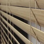 پرده کرکره چوبی25 میل