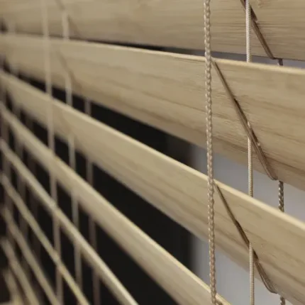 پرده کرکره چوبی25 میل