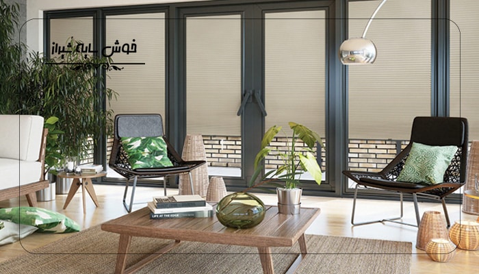 قیمت پرده پلیسه دستی یک طرفه در شیراز