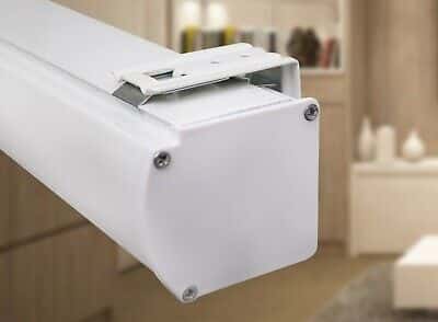 قرار دادن قاب پرده روی بست