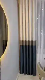 انواع طرح مختلف پرده دیکی ساتن فوملک طرحدار