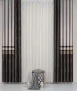 انواع طرح مختلف پرده دیکی ساتن فوملک طرحدار2