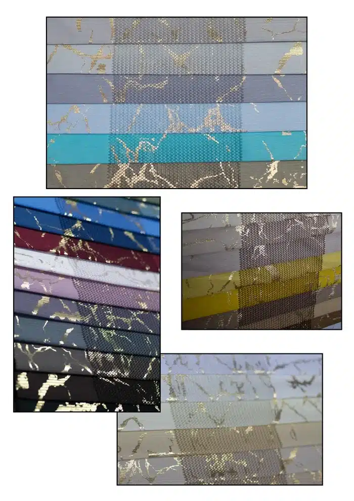 انواع طرح ورنگ پارچه های طلاکوب