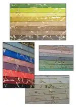 رنگبندی انواع پارچه های طلاکوب