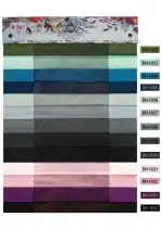 رنگبندی پرده دیکی حریر ساده