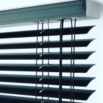 پرده کرکره فلزی 50 میل با نوار قیطان