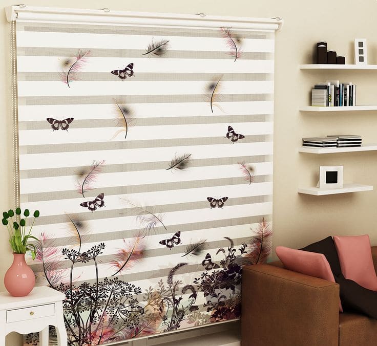 ایده-پرده-تصویری-برای-اتاق-خواب