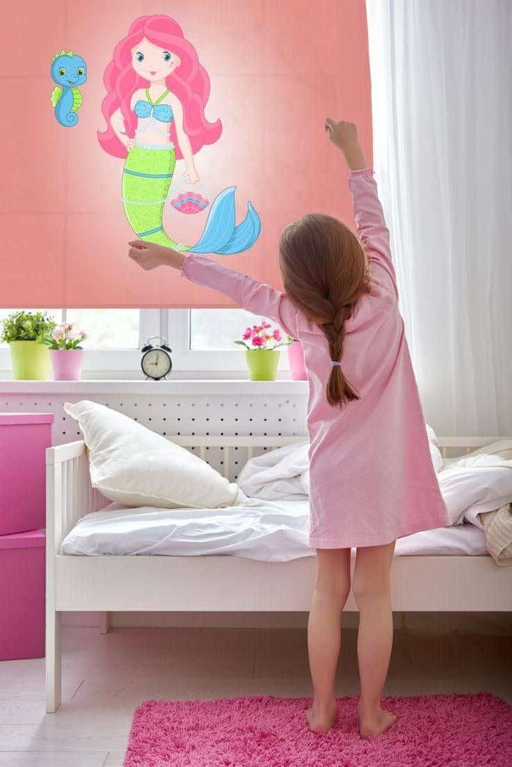 پرده تصویری برای اتاق کودک پرده تصویری برای اتاق کودک