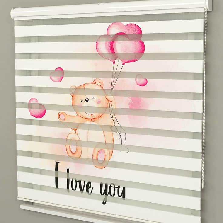 پرده تصویری زیبا برای اتاق خواب کودک