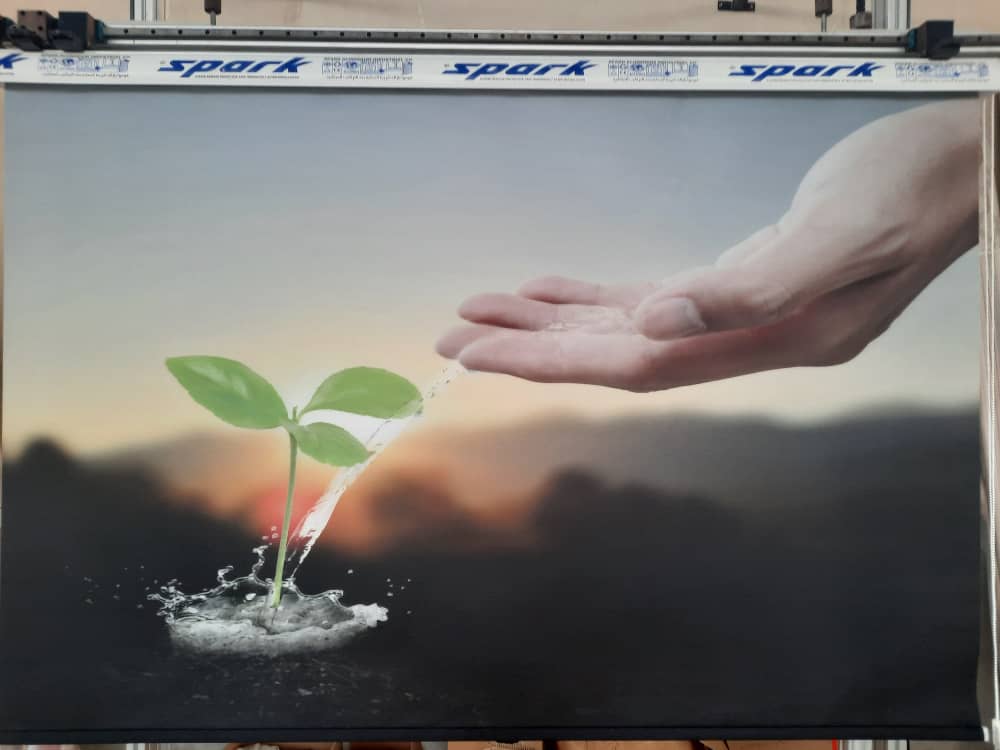 پرده تصویری شیک پرده تصویری شیک