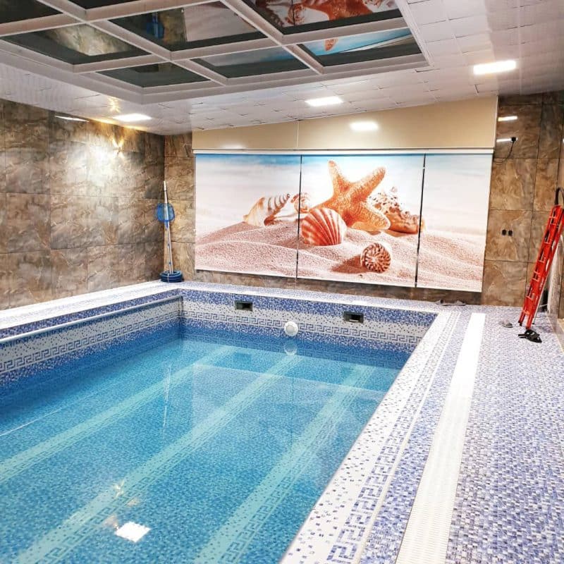 پرده تصویری مناسب استخر2 پرده تصویری مناسب استخر2