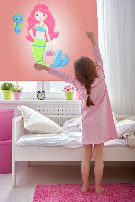 پرده تصویری برای اتاق کودک