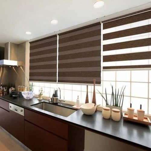 انواع پرده های مدرن آشپزخانه انواع پرده های مدرن آشپزخانه