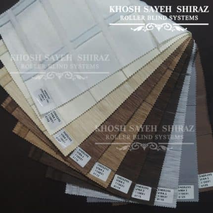 رنگبندی پرده های سیلوئت باندی