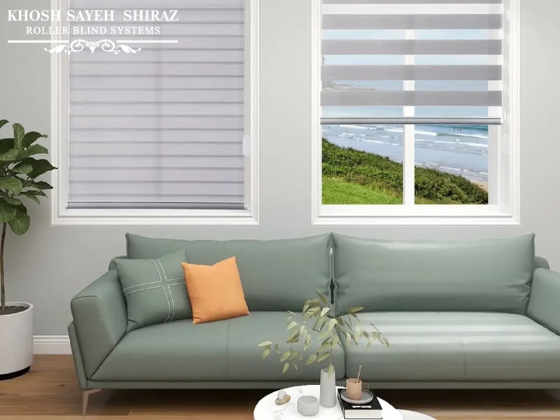 مقایسه پرده شید آنتی باکتریال و پرده شید ضد حریق