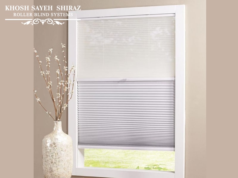 پرده پلیسه دستی یک طرفه شب و روز پرده پلیسه دستی یک طرفه شب و روز