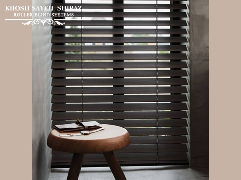 پرده کرکره چوبی پرده کرکره چوبی