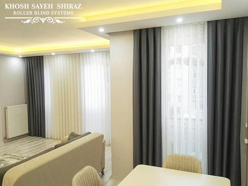 مدل های پرده برای خانه کوچک