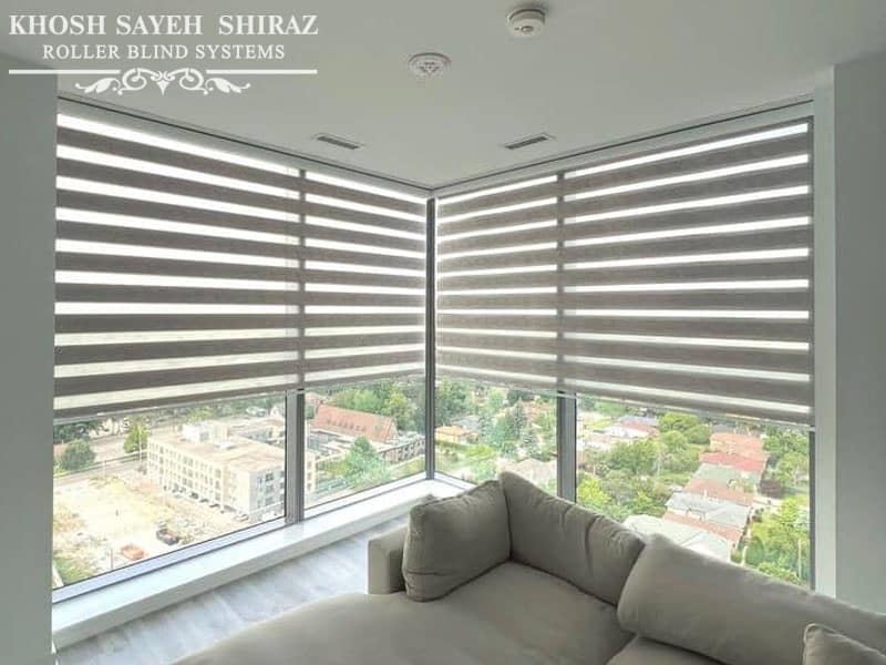 مدل پرده زبرا برای خانه های کوچک مدل پرده زبرا برای خانه های کوچک