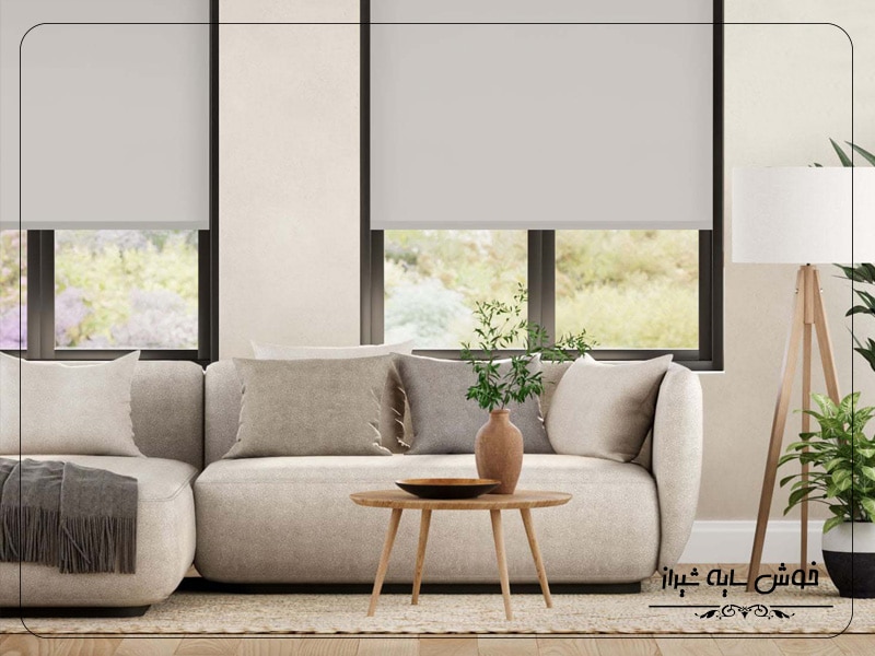 تمیز کردن پرده شید