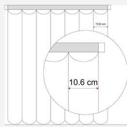 ابعاد تیغه های پارچه ای دی کی