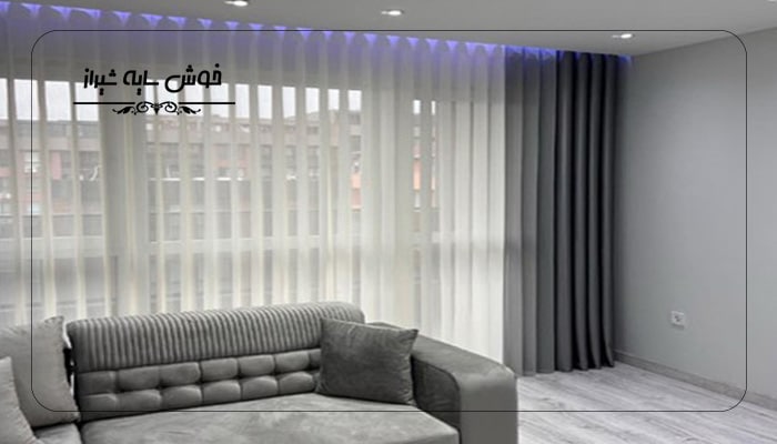 پرده دیکی ساتن فوملک ساده