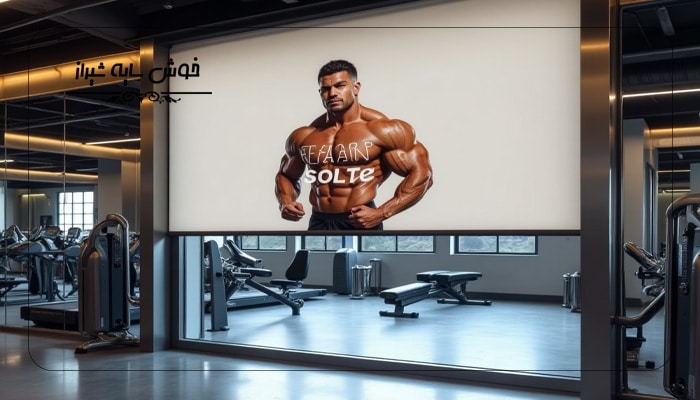 شید سولیت پرده مناسب باشگاه ورزشی