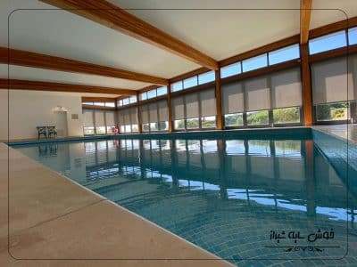 پرده مناسب استخر