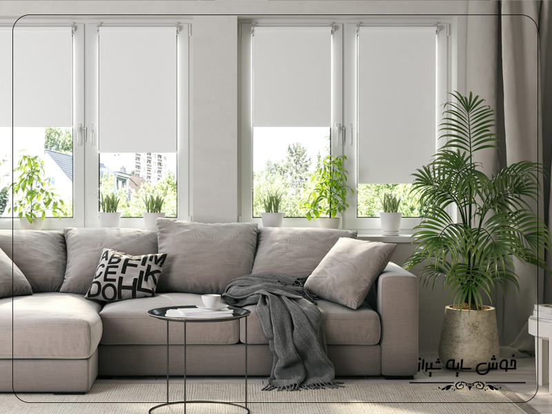 پرده شیک برای پنجره کوچک
