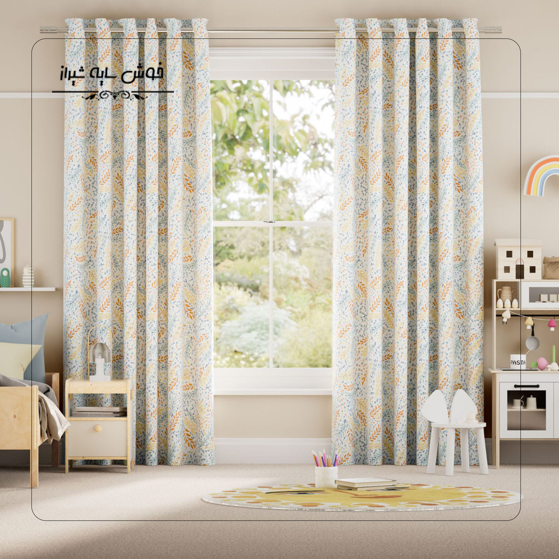 خرید پرده پانچی برای اتاق خواب در شیراز