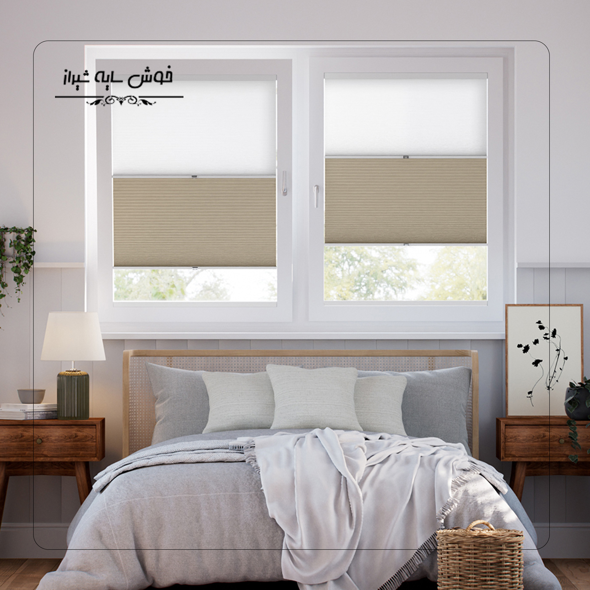 خرید پرده پلیسه برای اتاق خواب در شیراز