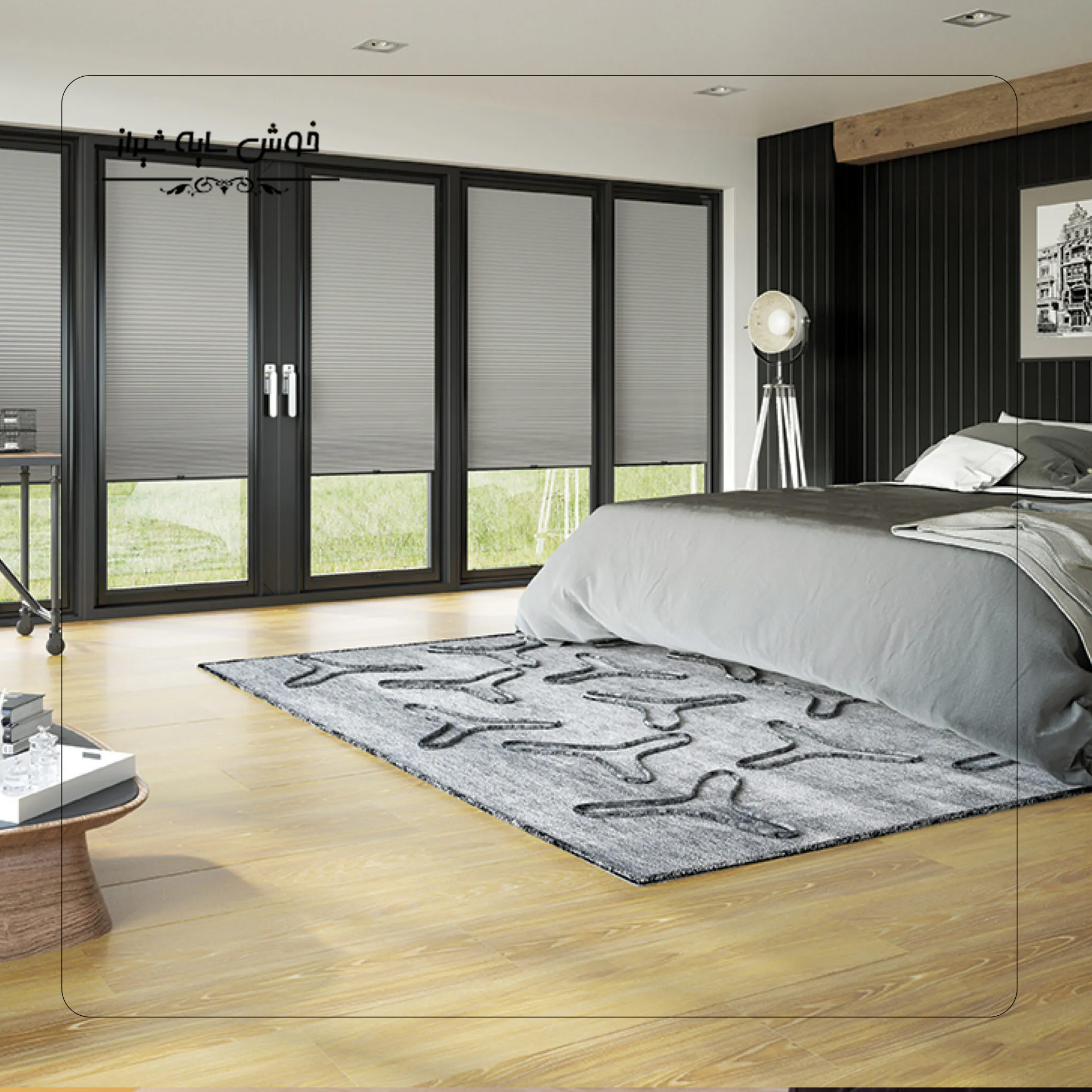 خرید پرده پلیسه برای اتاق خواب در شیراز